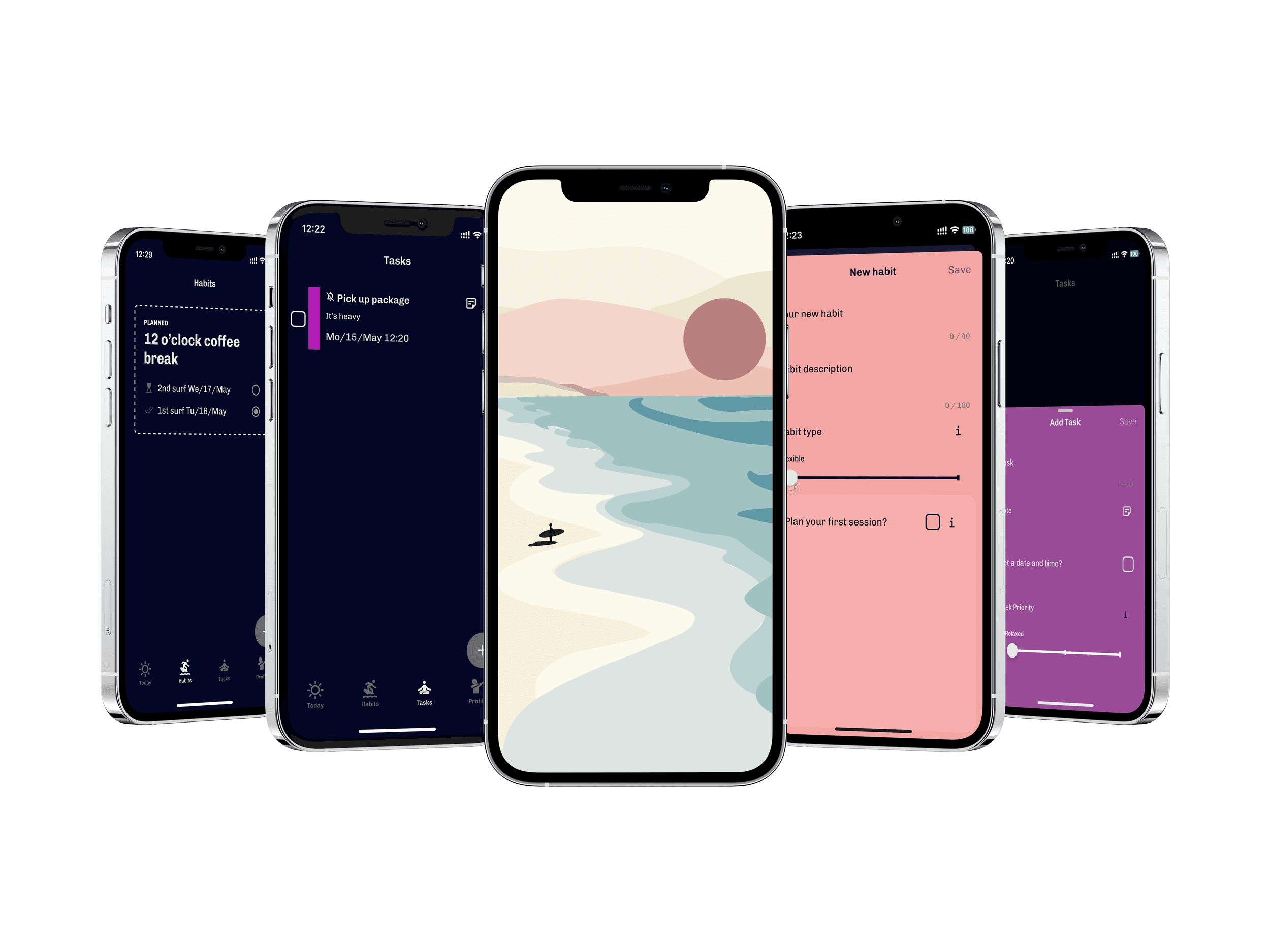 Savanavenn App Mockups